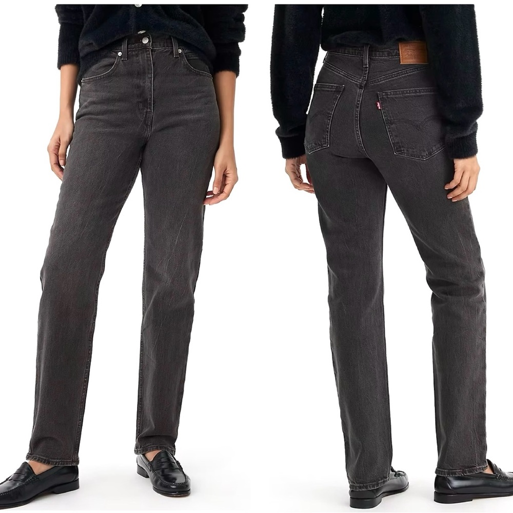 Levi's Women's Straight Leg Jeans - Black